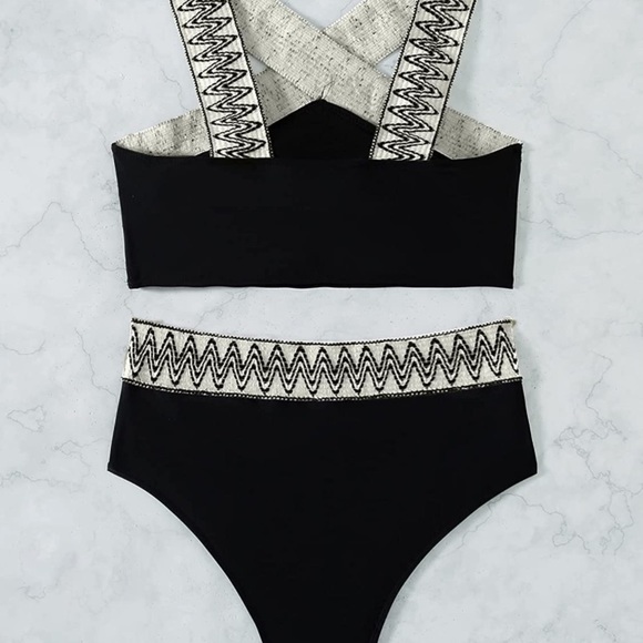 High waisted two pieces swimsuit - Picture 12 of 12